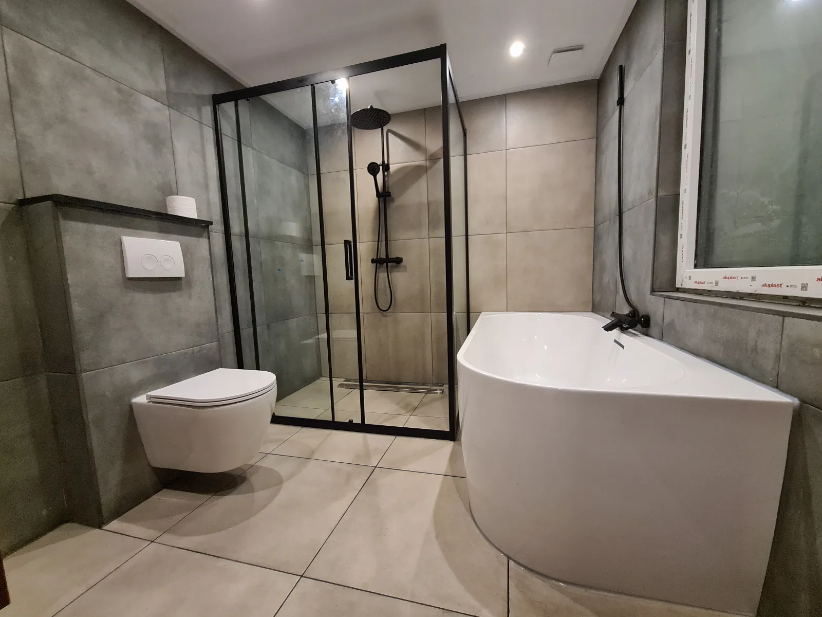 Een door Zielbouw afgewerkte badkamer