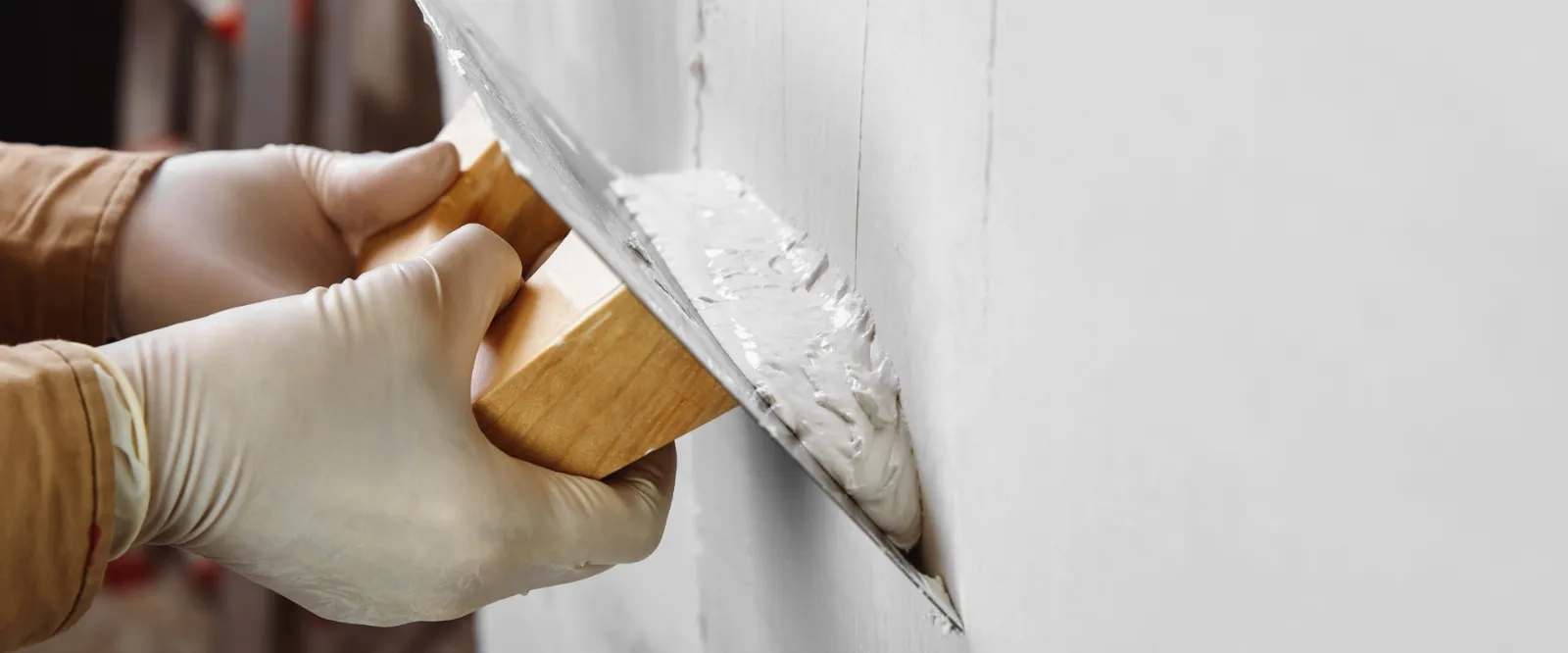 Wandafwerking met stucwerk
